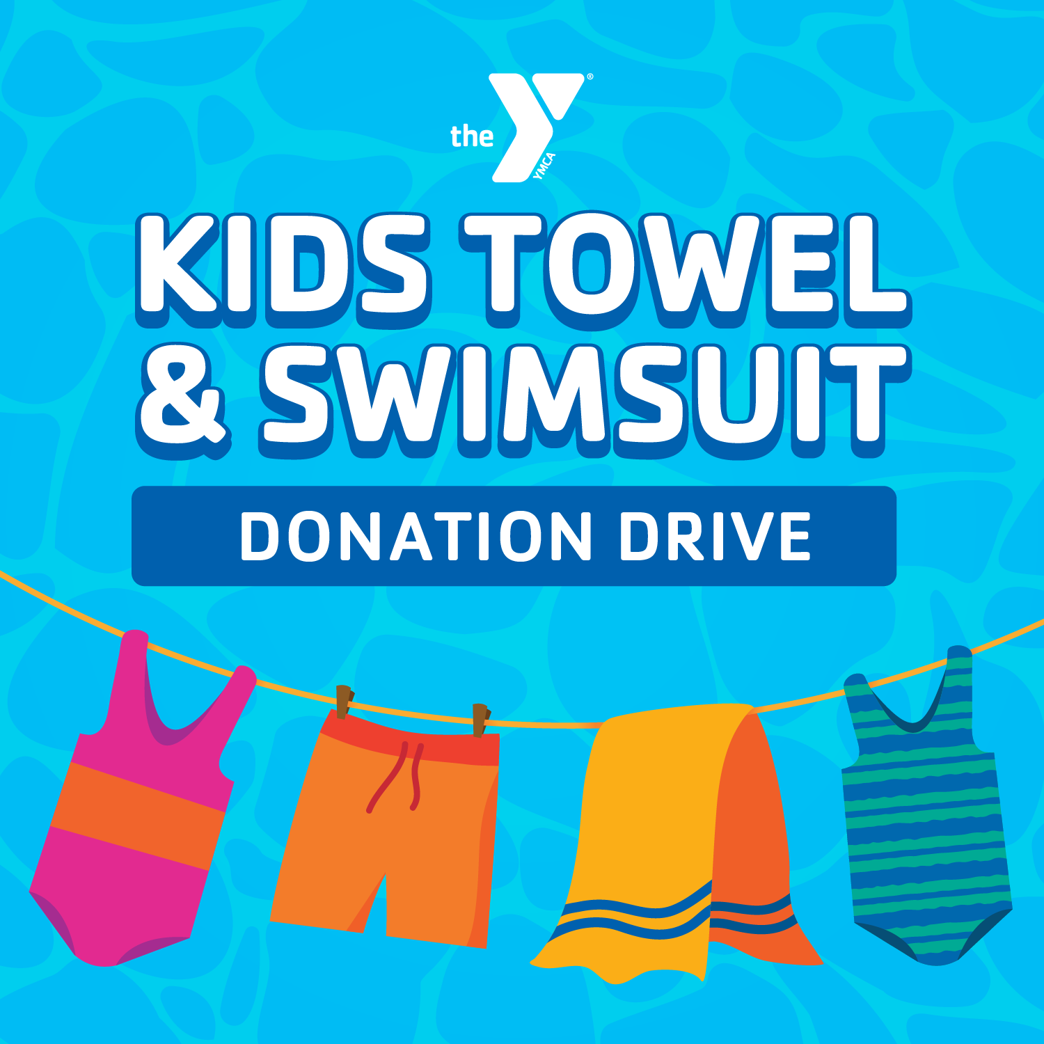 Kids Towel & Swimsuit Drive YMCA of the East Valley