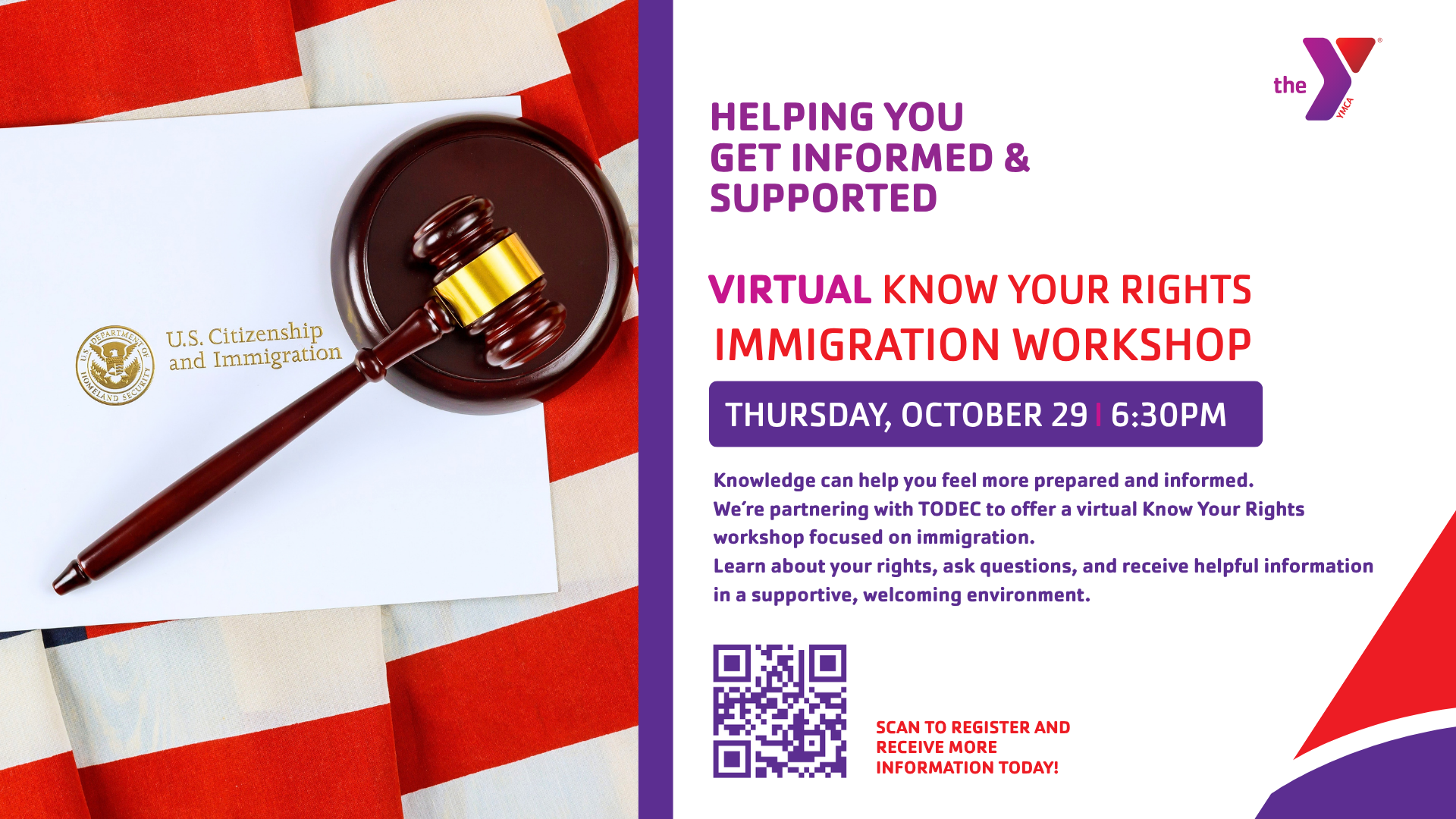 Legal Aid Immigration Know Your Rights Workshop enlgish