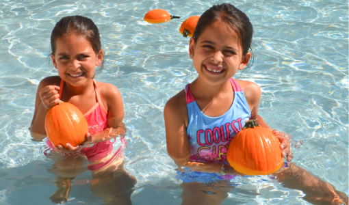 floating pumpkinp